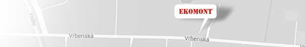 Mapa Ekomont